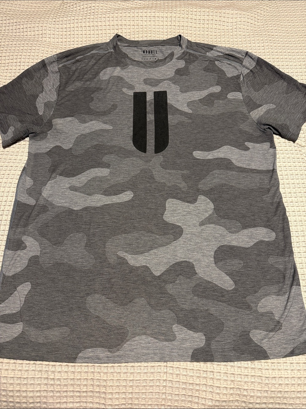 NOBULL Men’s Grey Camo XL Tee